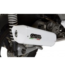 GPR SCARICO DI SCARICO OMOLOGATO CON RACCORDO SCOM.179.ALB APRILIA ATLANTIC 300 2010/14 ALBUS CERAMIC