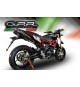 GPR COPPIA SCARICHI DI SCARICO OMOLOGATI CON RACCORDO A.67.GPAN.PO APRILIA DORSODURO 900 2017/18 GPE ANNIVERSARY POPPY