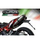 GPR COPPIA SCARICHI DI SCARICO OMOLOGATI CON RACCORDO A.67.GPAN.TO APRILIA DORSODURO 900 2017/18 GPE ANNIVERSARY TITANIUM