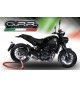 GPR SCARICO DI SCARICO OMOLOGATO CON RACCORDO BE.11.GPAN.BLT BENELLI LEONCINO 500 2017 GPE ANNIVERSARY BLACK TITANIUM