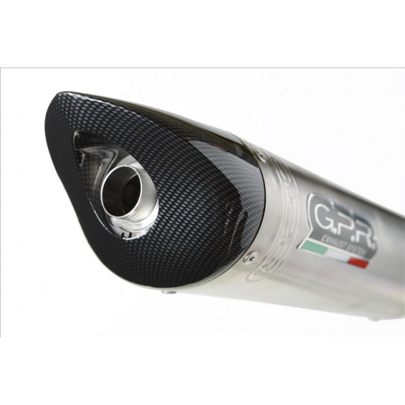 GPR SCARICO DI SCARICO OMOLOGATO CON RACCORDO BE.3.TIBTO BENELLI TNT 899 2008/16 TIBURON TITANIUM