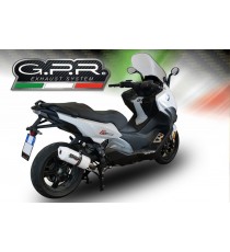 GPR SCARICO DI SCARICO OMOLOGATO CON RACCORDO BMW.84.ALB BMW C 650 SPORT 2016/18 ALBUS CERAMIC