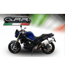 GPR SCARICO DI SCARICO OMOLOGATO CON RACCORDO BMW.37.ALB BMW F 800 R 2009/14 ALBUS CERAMIC