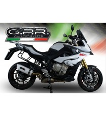 GPR SCARICO DI SCARICO OMOLOGATO CON RACCORDO BMW.80.ALB BMW S 1000 XR 2015/17 EURO 3 ALBUS CERAMIC