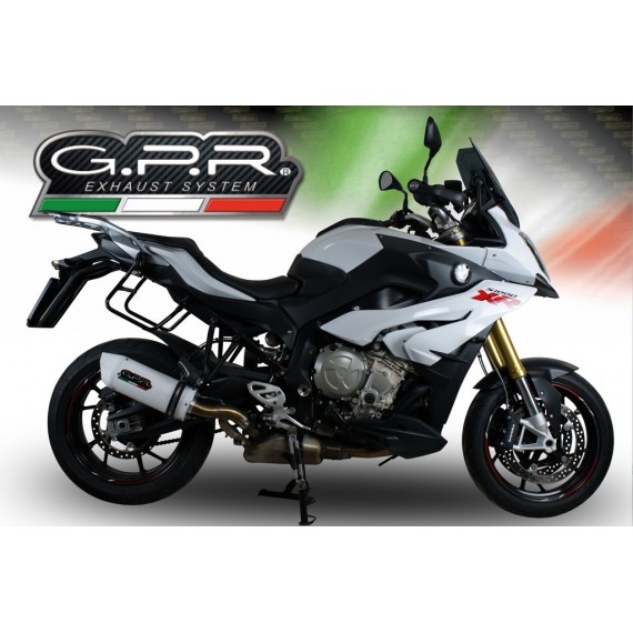 GPR SCARICO DI SCARICO OMOLOGATO CON RACCORDO BMW.80.ALB BMW S 1000 XR 2015/17 EURO 3 ALBUS CERAMIC