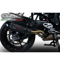 GPR SCARICO DI SCARICO OMOLOGATO CON RACCORDO BMW.80.GPAN.PO BMW S 1000 XR 2015/17 EURO 3 GPE ANNIVERSARY POPPY