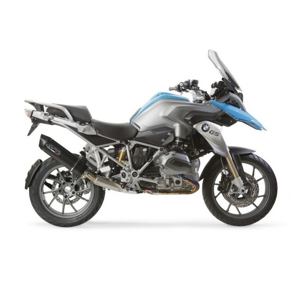 GPR SCARICO DI SCARICO OMOLOGATO CON RACCORDO BMW.66.FUNE BMW R 1200 GS 2013/18 - ADV 1200 2014/18 FURORE NERO