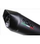 GPR SCARICO DI SCARICO OMOLOGATO CON RACCORDO BMW.89.FUNE BMW R 1200 RT 2009/14 FURORE NERO