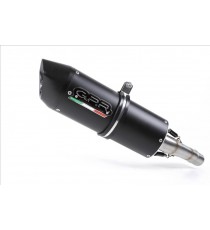 GPR SCARICO DI SCARICO OMOLOGATO CON RACCORDO D.40.FUNE DUCATI MONSTER S4R 2003/07 FURORE NERO