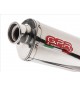GPR COPPIA SCARICHI DI SCARICO OMOLOGATI CON RACCORDO D.47.TRI DUCATI SUPERSPORT 1000 SS 2003/06 TRIOVAL