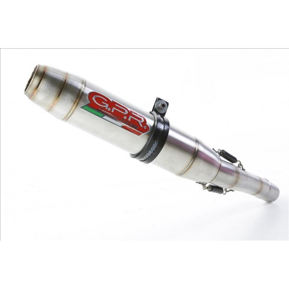 GPR SCARICO DI SCARICO OMOLOGATO CON RACCORDO HON.3.DE HONDA INTEGRA 750 2014/15 DEEPTONE INOX