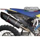 GPR SCARICO DI SCARICO OMOLOGATO CON RACCORDO HU.37.FUNE HUSQVARNA FE 350 2014 FURORE NERO