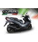 GPR IMPIANTO COMPLETO DI SCARICO OMOLOGATO PER SCOOTER KYM.10.4RST KYMCO X-TOWN 125 2016/2017 STREET 4ROAD