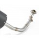 GPR IMPIANTO COMPLETO DI SCARICO OMOLOGATO PER SCOOTER SCOM.68.1.FUNE SUZUKI BURGMAN UH 125 2002/06 FURORE NERO