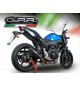 GPR SCARICO DI SCARICO OMOLOGATO CON RACCORDO S.193.DENE SUZUKI SV 650 A 2016/17 DEEPTONE NERO