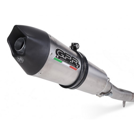 GPR SCARICO DI SCARICO OMOLOGATO E CATALIZZATO CAT.54.GPAN.TO SUZUKI GSX-R 1000 K5 2005/06 GPE ANNIVERSARY TITANIUM