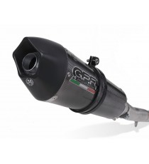 GPR COPPIA SCARICHI DI SCARICO OMOLOGATI CON RACCORDO T.88.GPAN.PO TRIUMPH SPEED TRIPLE 2016 1IN2 GPE ANNIVERSARY POPPY