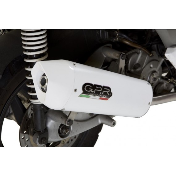 GPR IMPIANTO COMPLETO DI SCARICO OMOLOGATO E CATALIZZATO PER SCOOTER YA.CAT.4.ALB YAMAHA MAJESTY 125 S 2014/16 ALBUS CERAMIC