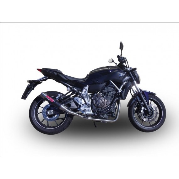 GPR IMPIANTO COMPLETO DI SCARICO OMOL CO.Y.179.DC YAMAHA MT-09 TRACER / FJ-09 TRACER 2015/17 POSIZIONE ALTA / HIGH LEVEL