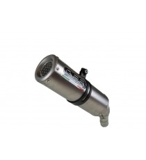 SCARICO GPR EXHAUST SYSTEM COMPATIBILE CON APRILIA RSV4 2009/14 TERMINALE SCARICO OMOLOG. CON RACCORDO M3 TITANIUM NATURAL 