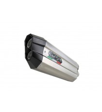 SCARICO GPR EXHAUST SYSTEM COMPATIBILE CON APRILIA CAPONORD 1200 2013/17 TERMINALE SCARICO OMOLOG. CON RACCORDO SONIC INOX