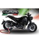 GPR SCARICO GPR EXHAUST SYSTEM COMPATIBILE CON BENELLI LEONCINO 500 2017/19 E4 SCARICO SCARICO OMOLOG.COLLETTORE RACING M3 BLA