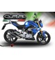 SCARICO GPR EXHAUST SYSTEM COMPATIBILE CON BMW G 310 R-GS 2017 / 2019 SCARICO OMOLOGATO COLLETTORE RACING M3 BLACK TITANIUM 