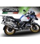 SCARICO GPR EXHAUST SYSTEM COMPATIBILE CON BMW R 1200 GS ADV 2014/18 TERMINALE SCARICO OMOLOG. CON RACCORDO SONIC INOX