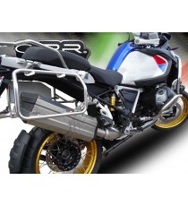 SCARICO GPR EXHAUST SYSTEM COMPATIBILE CON BMW R 1200 GS ADV 2014/18 TERMINALE SCARICO OMOLOG. CON RACCORDO SONIC INOX