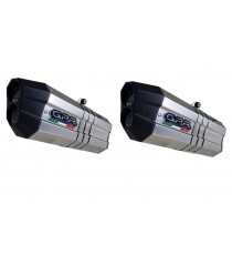 SCARICO GPR EXHAUST SYSTEM COMPATIBILE CON BMW K 1600 GT 2010/16 TERMINALI SCARICO OMOLOG.CON RACCORDO SONIC TITANIUM