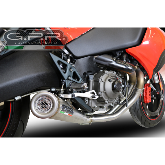 SCARICO GPR EXHAUST SYSTEM COMPATIBILE CON BUELL 1125 R - CR IMPIANTO SEMICOMPLETO SCARICO OMOLOGATO POWERCONE EVO