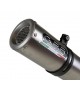 SCARICO GPR EXHAUST SYSTEM COMPATIBILE CON CAFE' RACER L.200MM DIAM.100MM TERMINALE UNIVERSALE SCARICO OMOLOGATO M3 INOX 