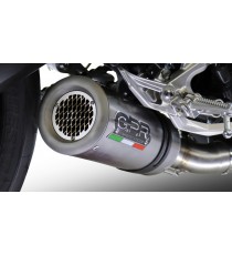 GPR SCARICO GPR EXHAUST SYSTEM COMPATIBILE CON HONDA CMX 500 REBEL 2018/19 SCARICO SCARICO OMOLOG. M3 TITANIUM NATURAL HONDA 