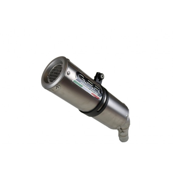 SCARICO GPR EXHAUST SYSTEM COMPATIBILE CON HONDA INTEGRA 700 2012/13 TERMINALE SCARICO OMOLOG. CON RACCORDO M3 TITANIUM NATURAL 