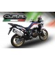 GPR SCARICO GPR EXHAUST SYSTEM COMPATIBILE CON HONDA CRF 1000 L AFRICA TWIN 2015/17 SCARICO SCARICO OMOLOG. SONIC TITANIUM HON