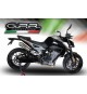 SCARICO GPR EXHAUST SYSTEM COMPATIBILE CON KTM DUKE 790 2017/19 E4 TERMINALE SCARICO OMOLOGATO CON RACCORDO POWERCONE EVO4