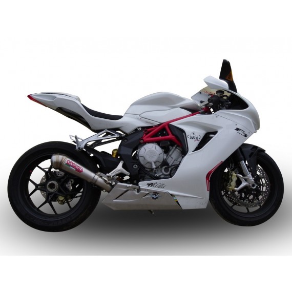 SCARICO GPR EXHAUST SYSTEM COMPATIBILE CON MV AGUSTA F3 675 2012/16 TERMINALE SCARICO OMOLOGATO CON RACCORDO POWERCONE EVO