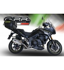 GPR SCARICO GPR EXHAUST SYSTEM COMPATIBILE CON TRIUMPH TIGER SPORT 1050 2016/19 E4 SCARICO SCARICO OMOL SONIC TITANIUM TRIUMPH 