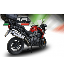 GPR SCARICO GPR EXHAUST SYSTEM COMPATIBILE CON TRIUMPH TIGER 1200 EXPLORER 2011/16 SCARICO SCARICO OMOL SONIC INOX TRIUMPH TIGE