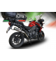 GPR SCARICO GPR EXHAUST SYSTEM COMPATIBILE CON TRIUMPH TIGER 1200 EXPLORER 2017/19 E4 SCARICO SCARICO OMOL M3 TITANIUM NATURAL 