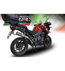 GPR SCARICO GPR EXHAUST SYSTEM COMPATIBILE CON TRIUMPH TIGER 1200 EXPLORER 2017/19 E4 SCARICO SCARICO OMOL M3 TITANIUM NATURAL 