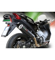 SCARICO GPR EXHAUST SYSTEM COMPATIBILE CON YAMAHA T-MAX 530 2017/19 IMPIANTO COMPLETO SCARICO OMOLOGATO M3 BLACK TITANIUM 